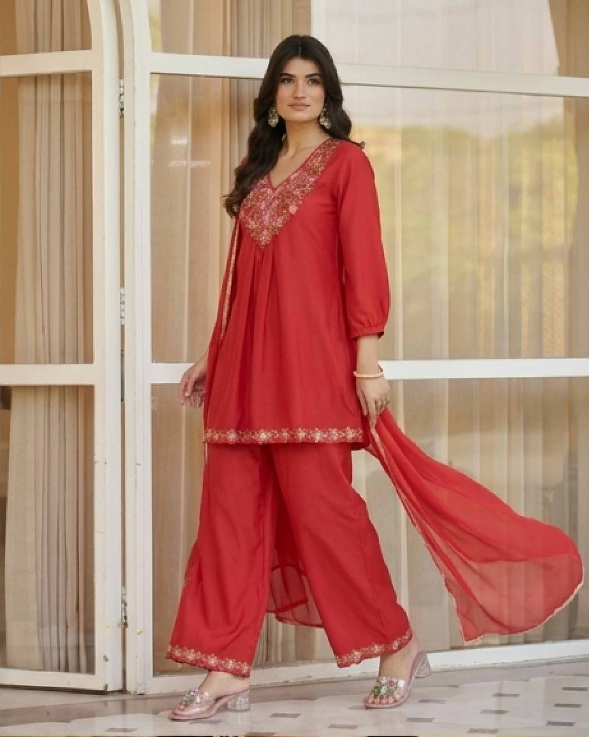Classy Elegant Most Loved Designer Indo-western wear set For Women