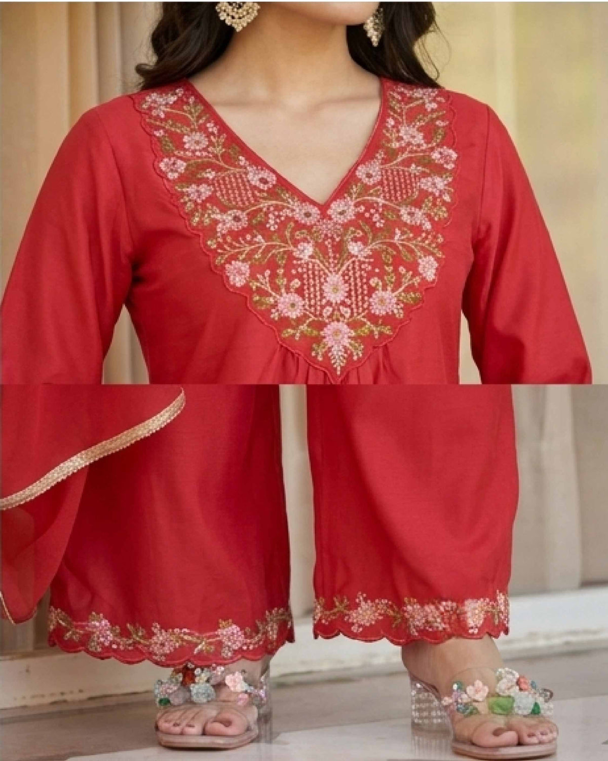 Classy Elegant Most Loved Designer Indo-western wear set For Women