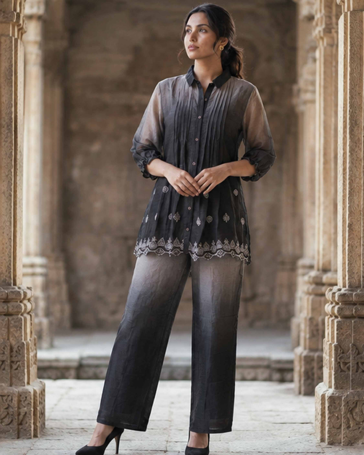 Classy Elegant Most Loved Designer Co-ord set For Women