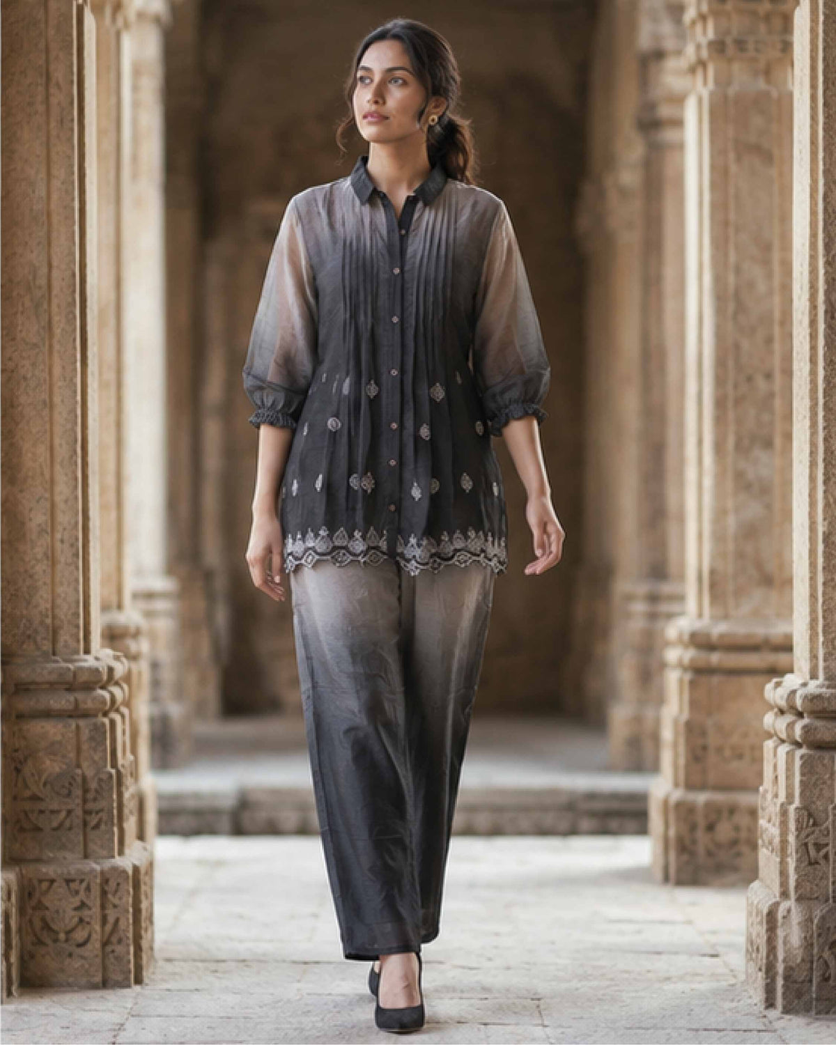 Classy Elegant Most Loved Designer Co-ord set For Women