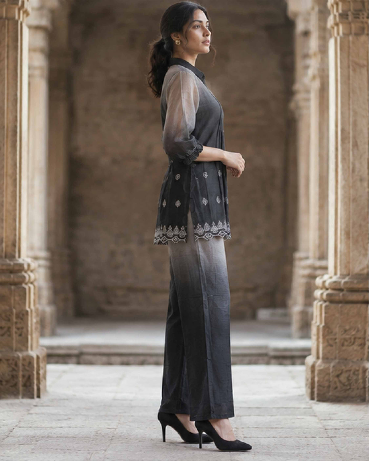Classy Elegant Most Loved Designer Co-ord set For Women