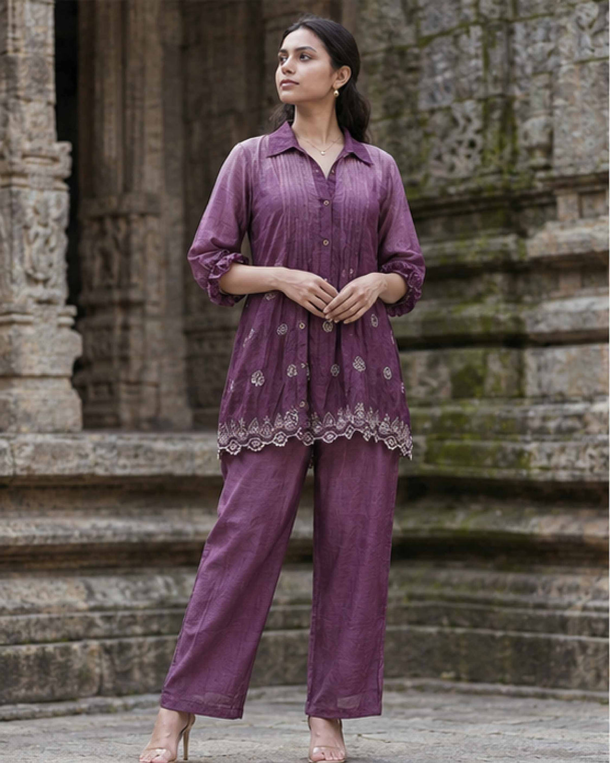 Classy Elegant Most Loved Designer Co-ord set For Women