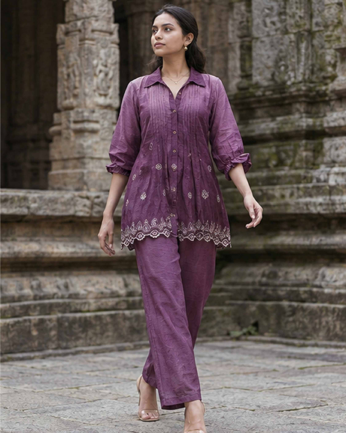 Classy Elegant Most Loved Designer Co-ord set For Women