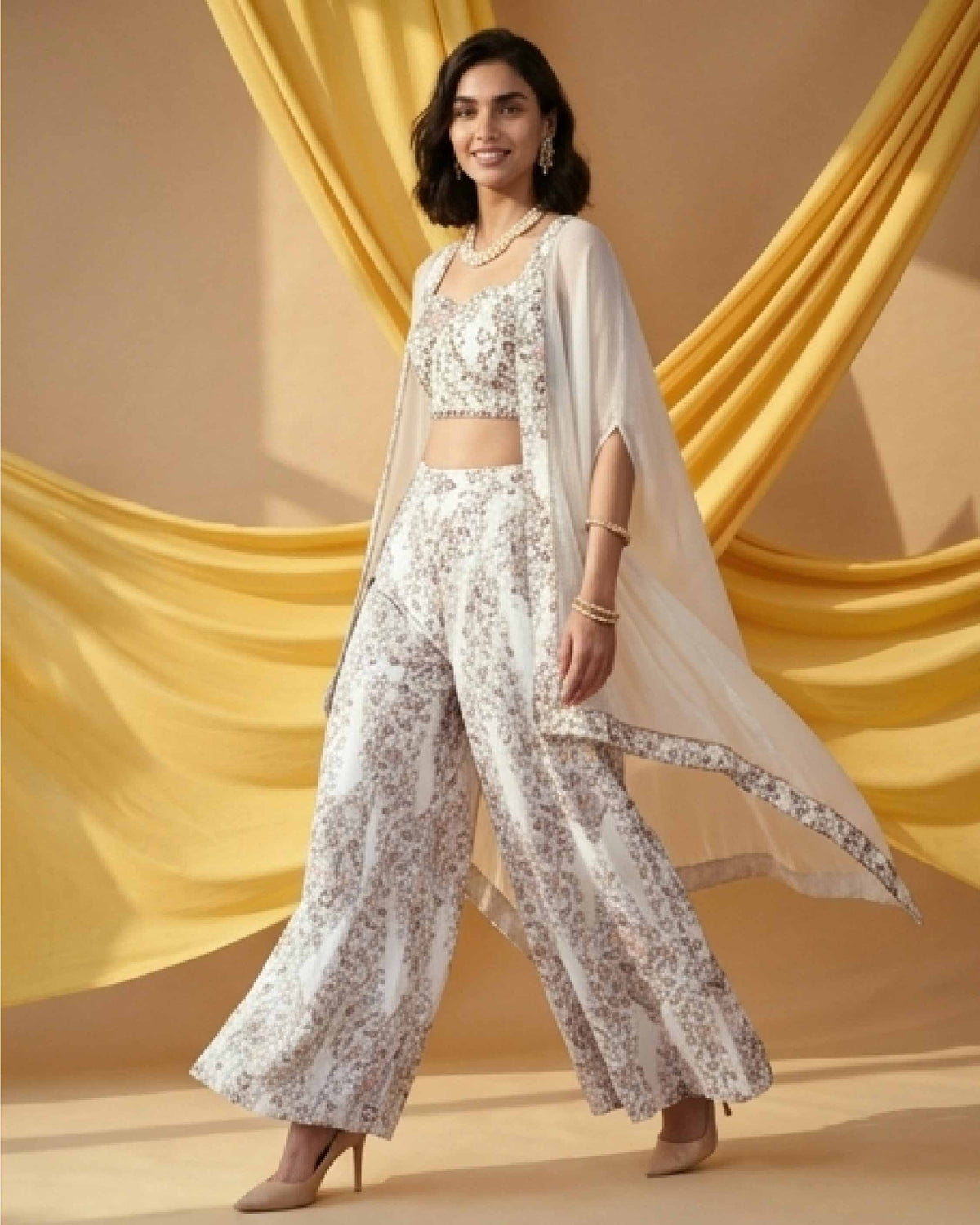 Classy Elegant Most Loved Designer Indo-western wear set For Women