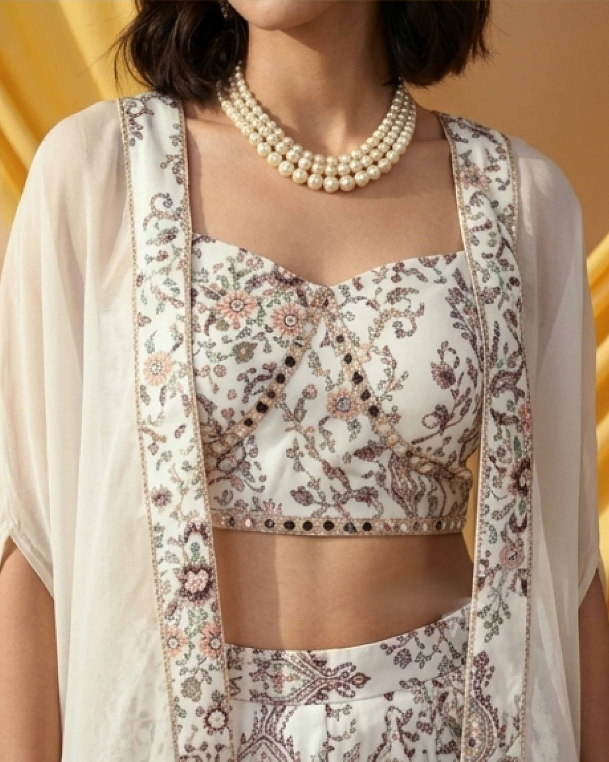 Classy Elegant Most Loved Designer Indo-western wear set For Women