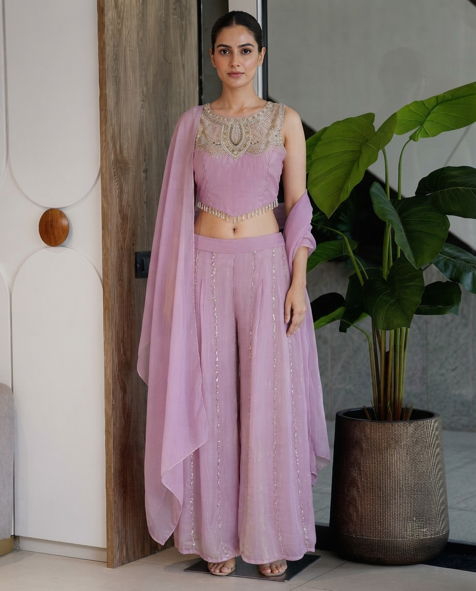 Classy Elegant Most Loved Designer Indo-western wear set For Women