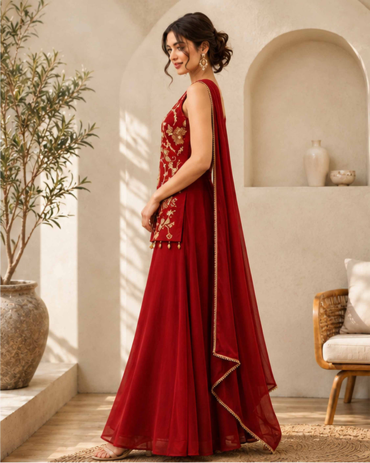 Classy Elegant Most Loved Designer Indo-western wear set For Women