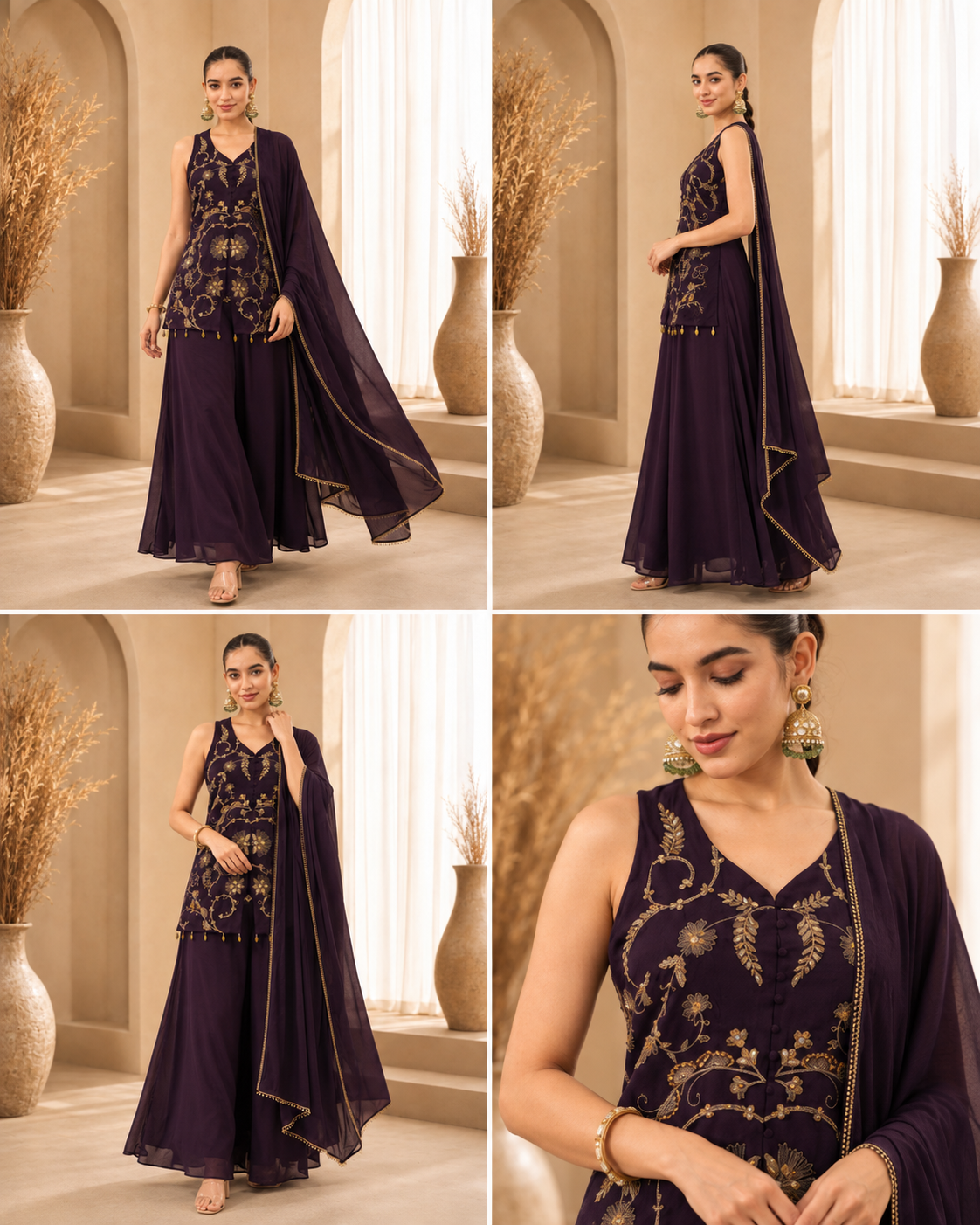 Classy Elegant Most Loved Designer Indo-western wear set For Women