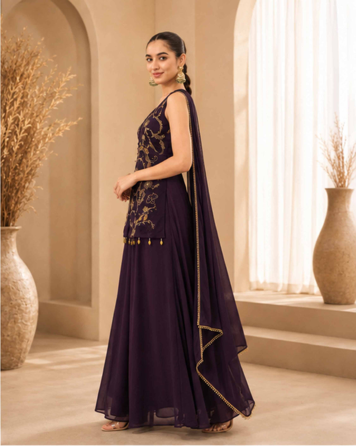Classy Elegant Most Loved Designer Indo-western wear set For Women
