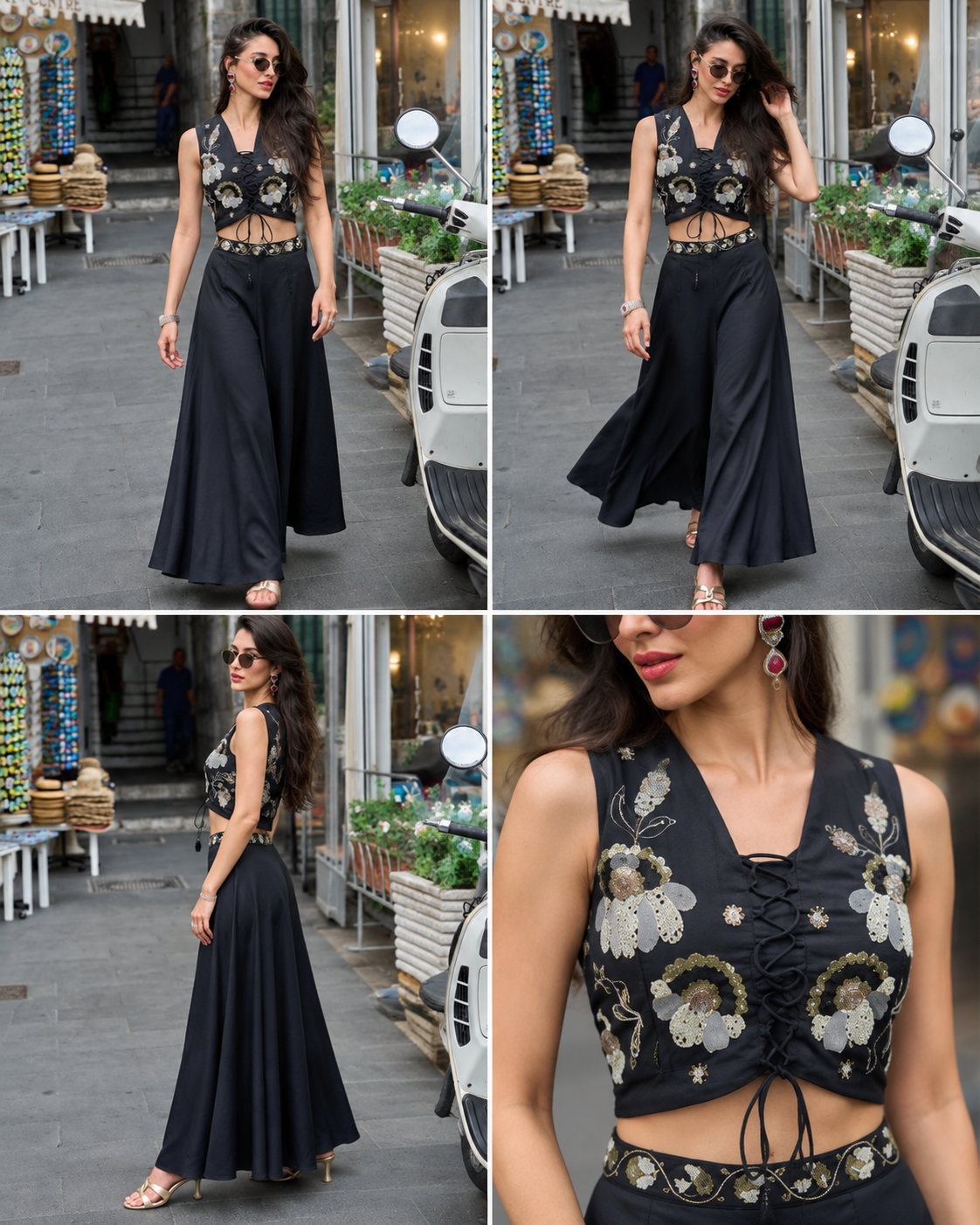 Classy Elegant Most Loved Designer Indo-western wear set For Women
