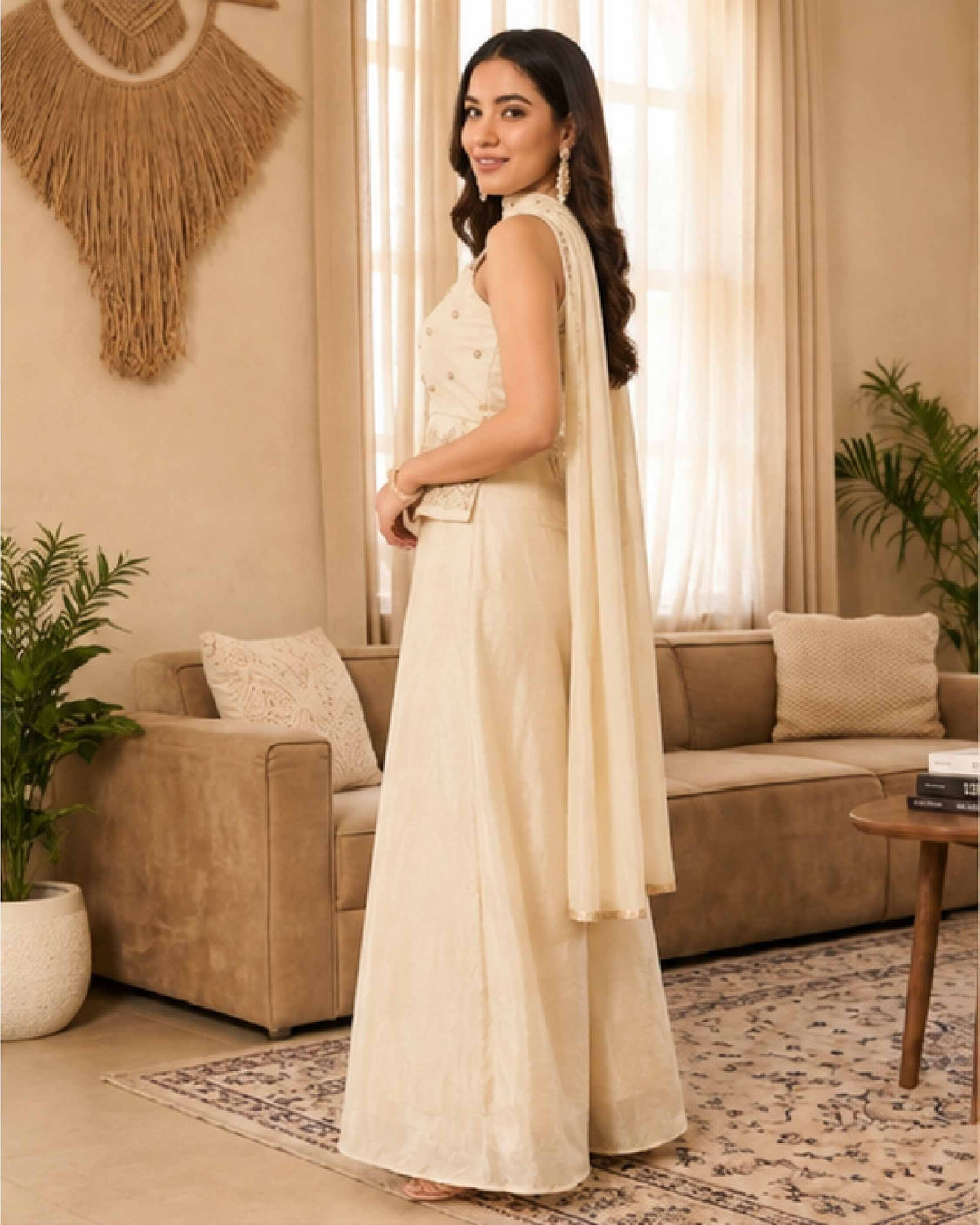 Classy Elegant Most Loved Designer Indo-western wear set For Women