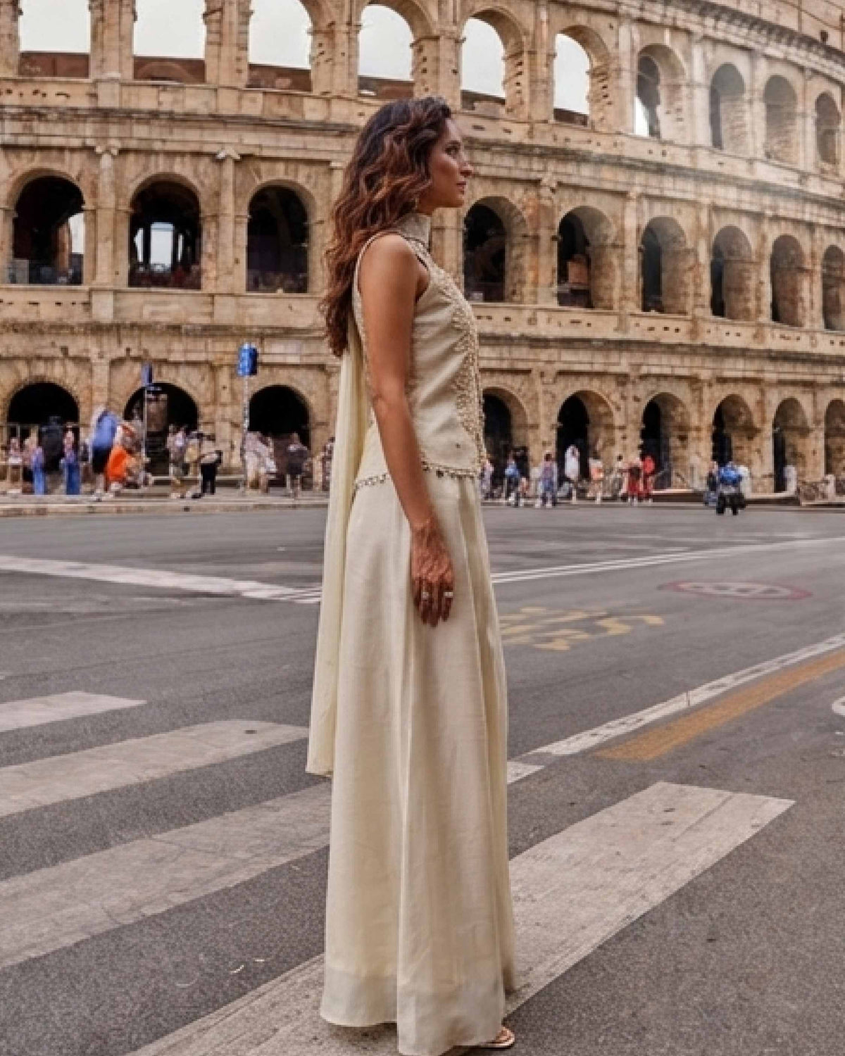 Classy Elegant Most Loved Designer Fusion Wear set For Women
