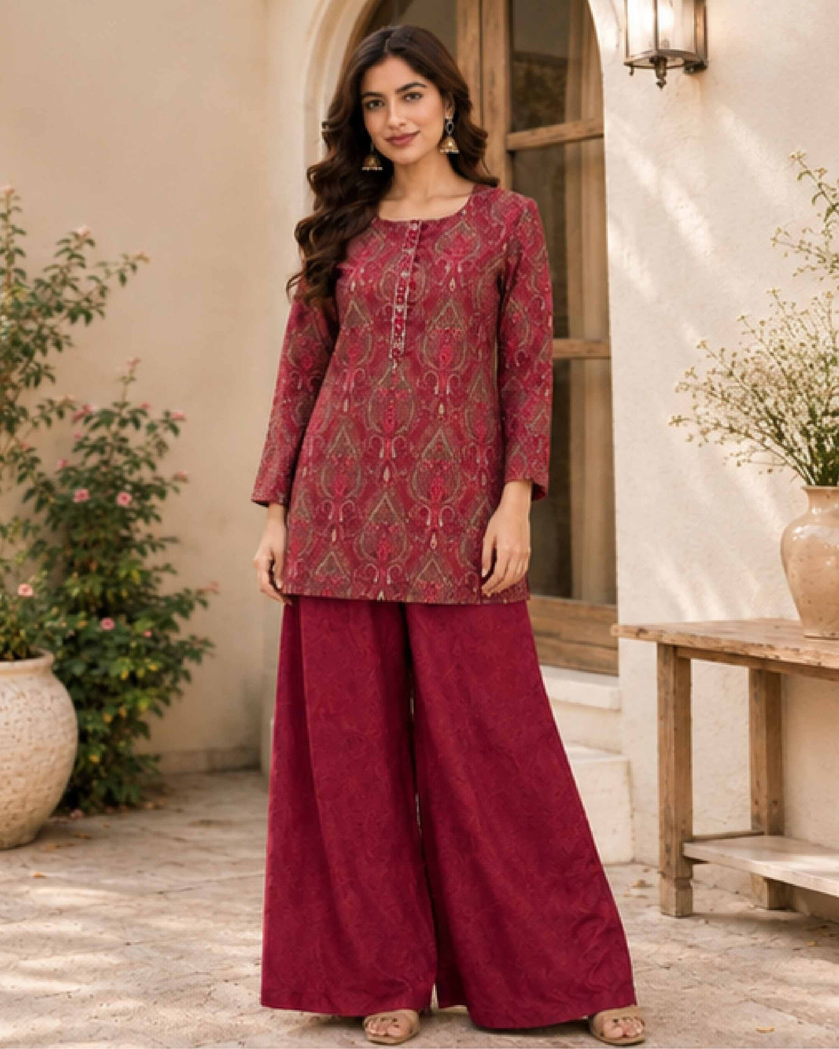 Classy Elegant Most Loved Designer Co-ord set For Women