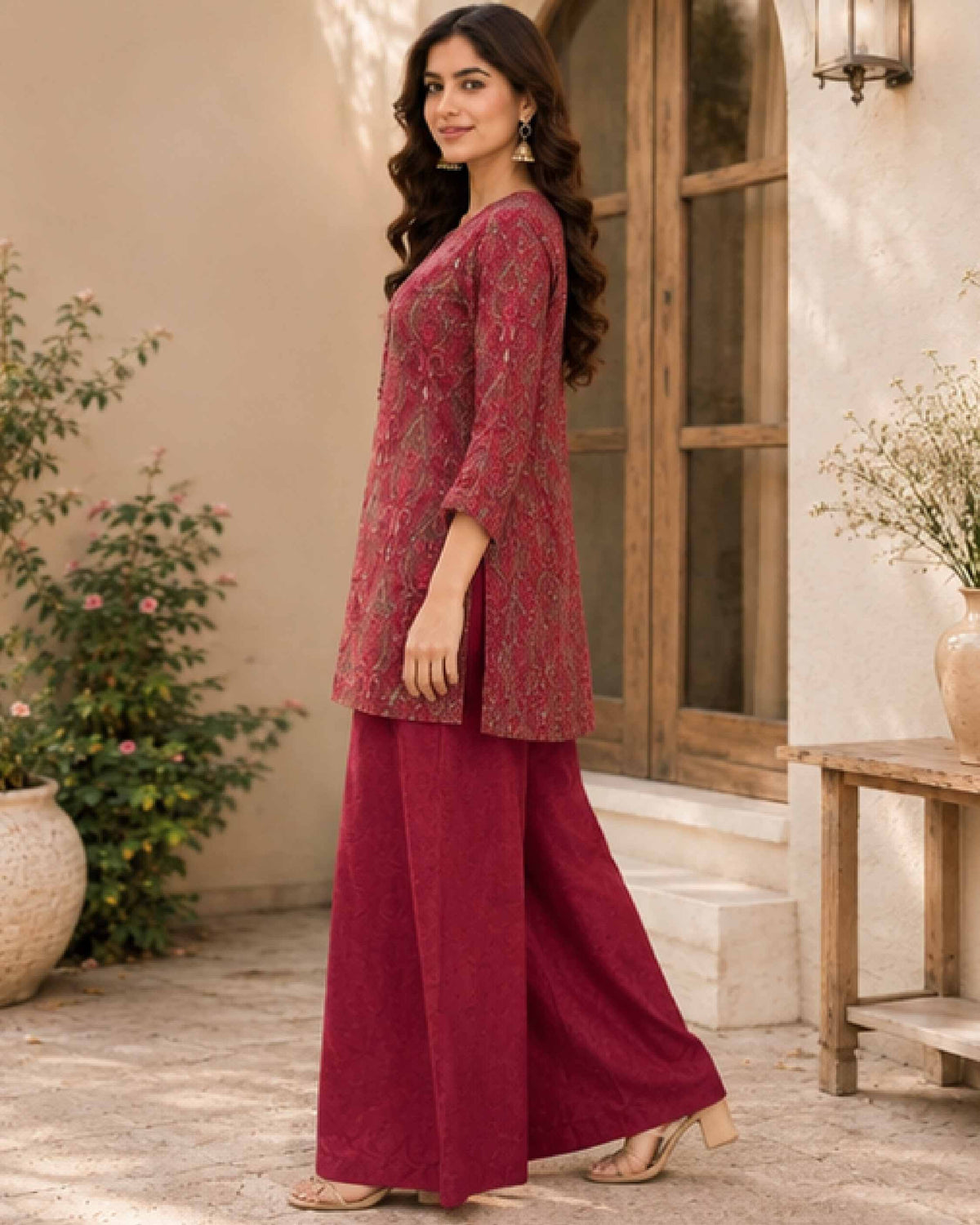 Classy Elegant Most Loved Designer Co-ord set For Women