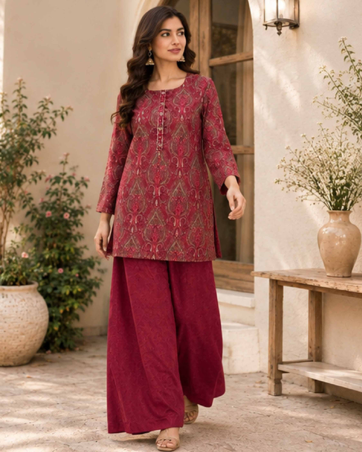 Classy Elegant Most Loved Designer Co-ord set For Women