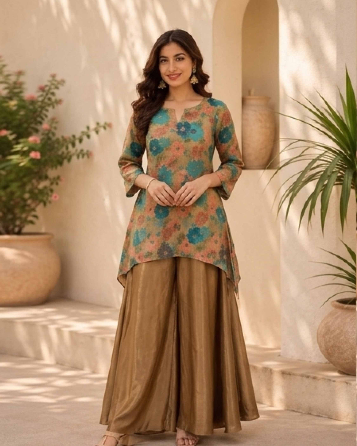 Classy Elegant Most Loved Designer Co-ord set For Women
