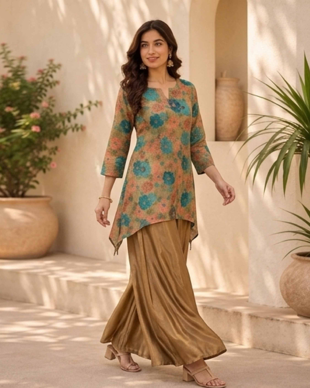 Classy Elegant Most Loved Designer Co-ord set For Women