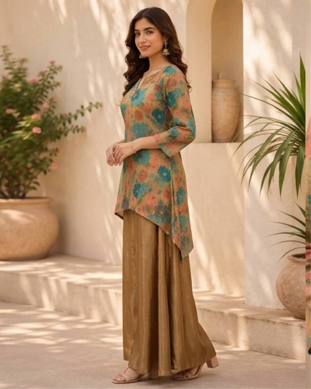 Classy Elegant Most Loved Designer Co-ord set For Women