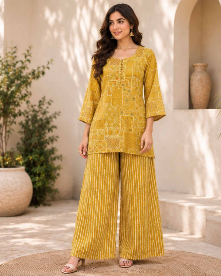 Classy Elegant Most Loved Designer Co-ord set For Women