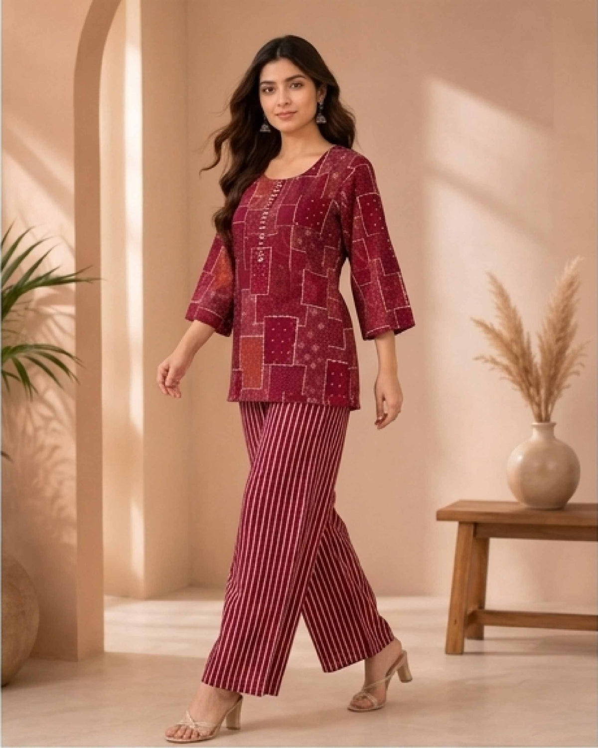 Classy Elegant Most Loved Designer Co-ord set For Women