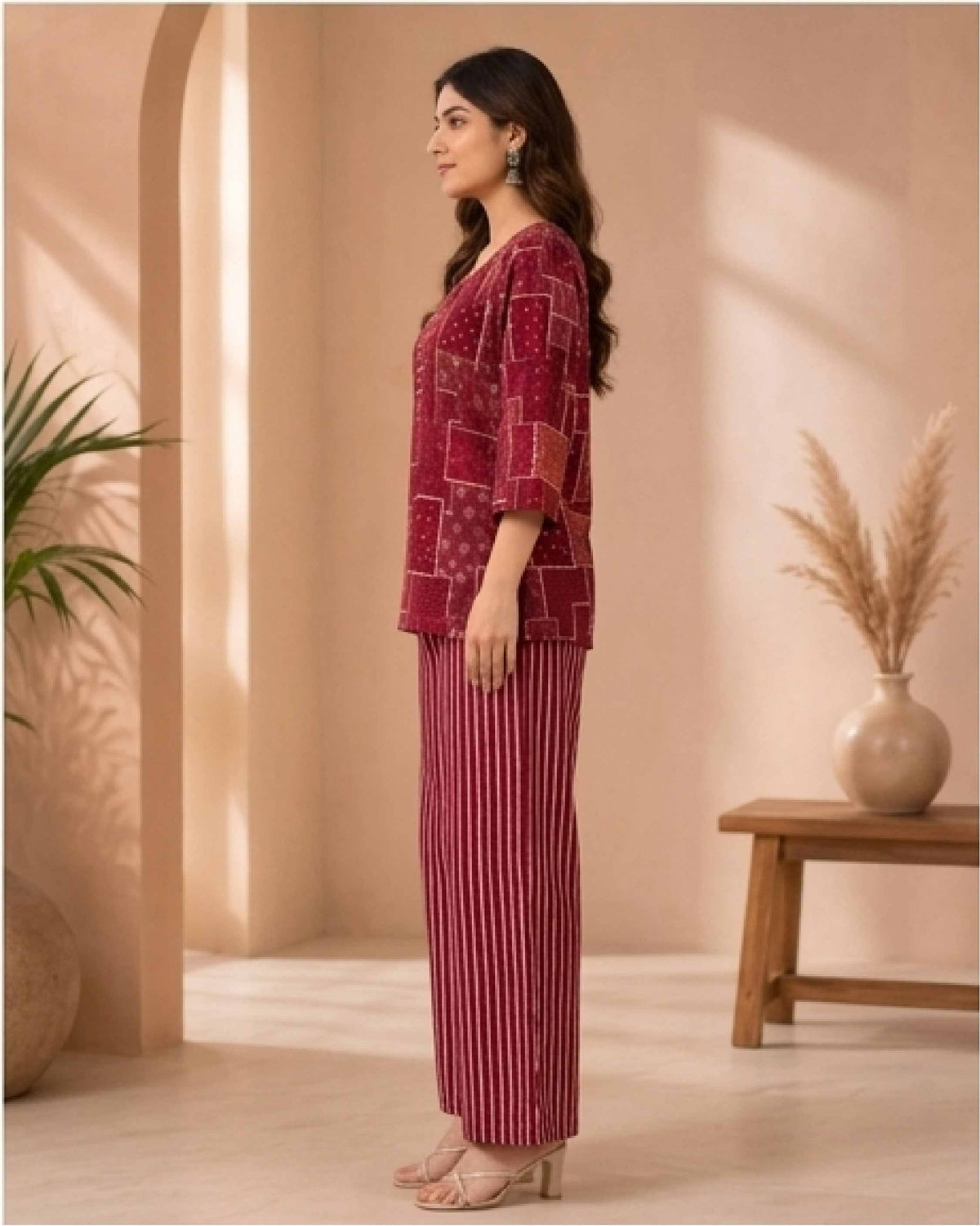 Classy Elegant Most Loved Designer Co-ord set For Women