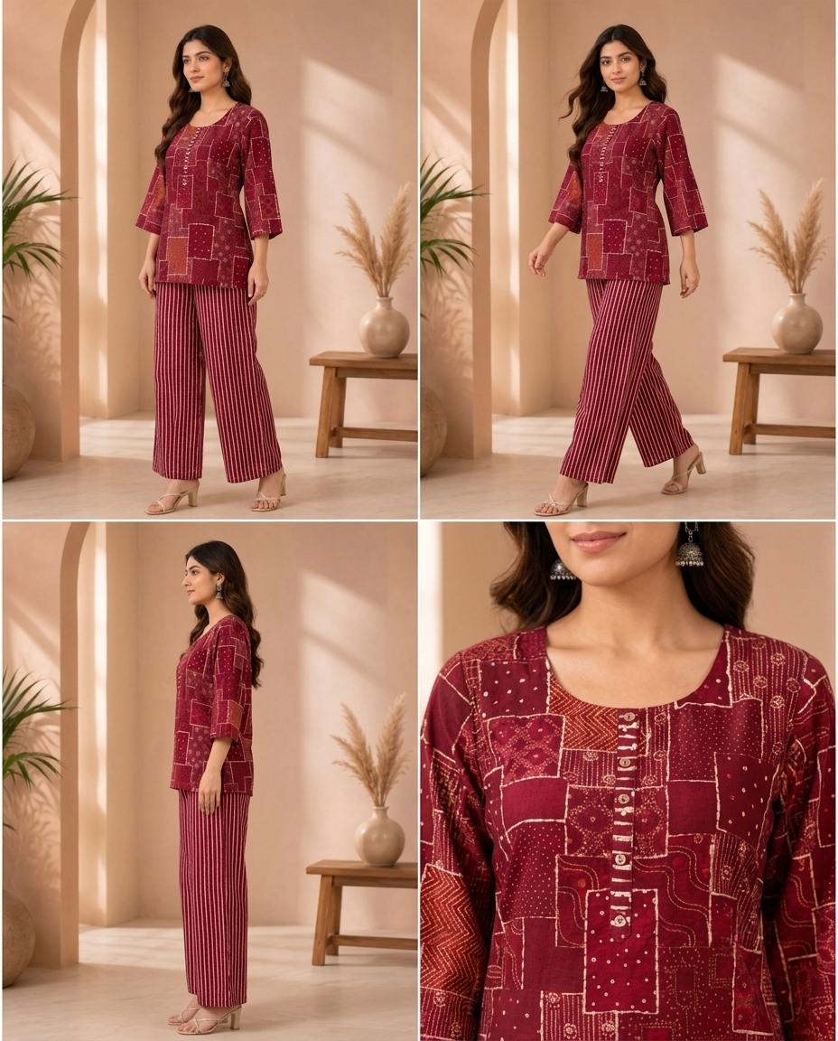 Classy Elegant Most Loved Designer Co-ord set For Women