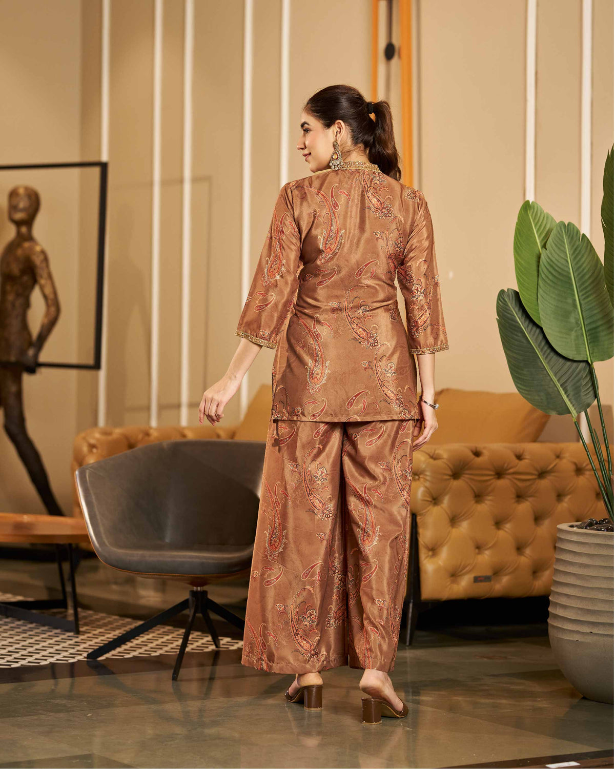 Classy Elegant Most Loved Designer Co-ord set For Women