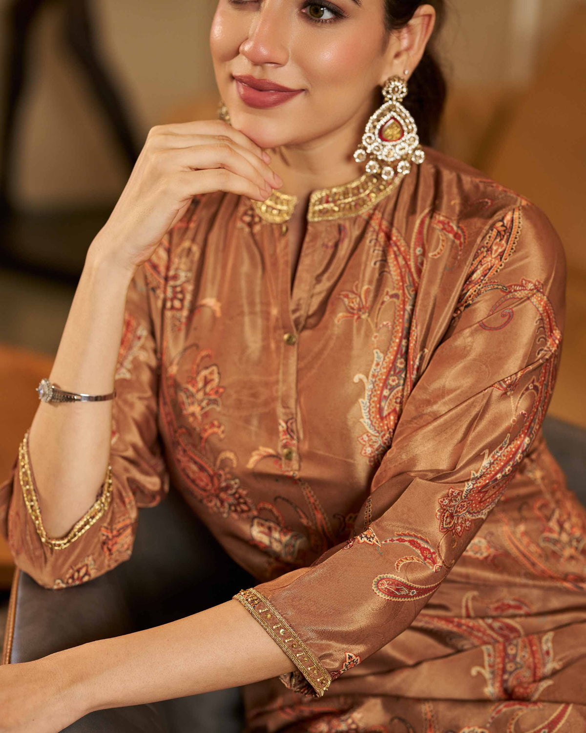 Classy Elegant Most Loved Designer Co-ord set For Women