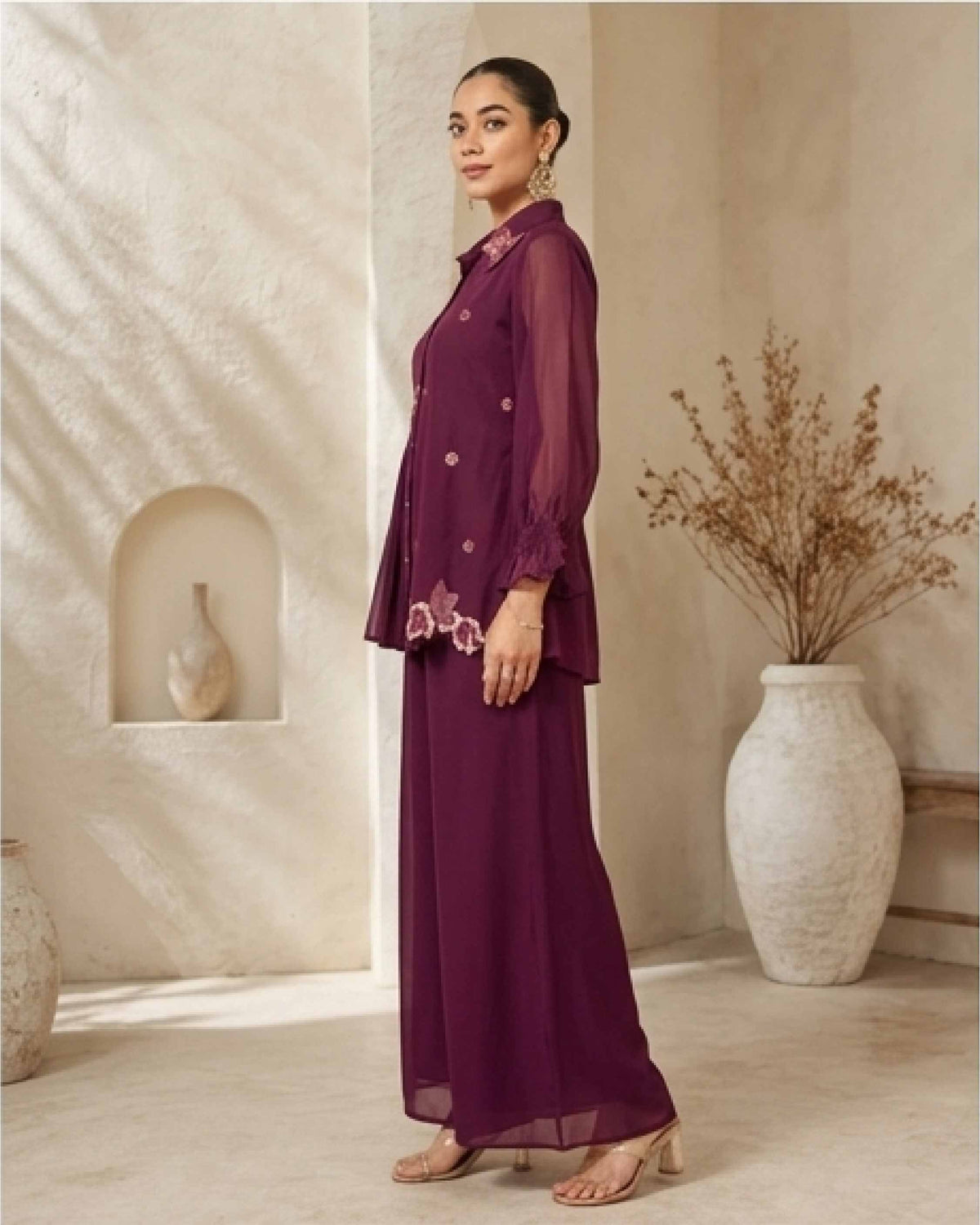 Classy Elegant Most Loved Designer Co-ord set For Women