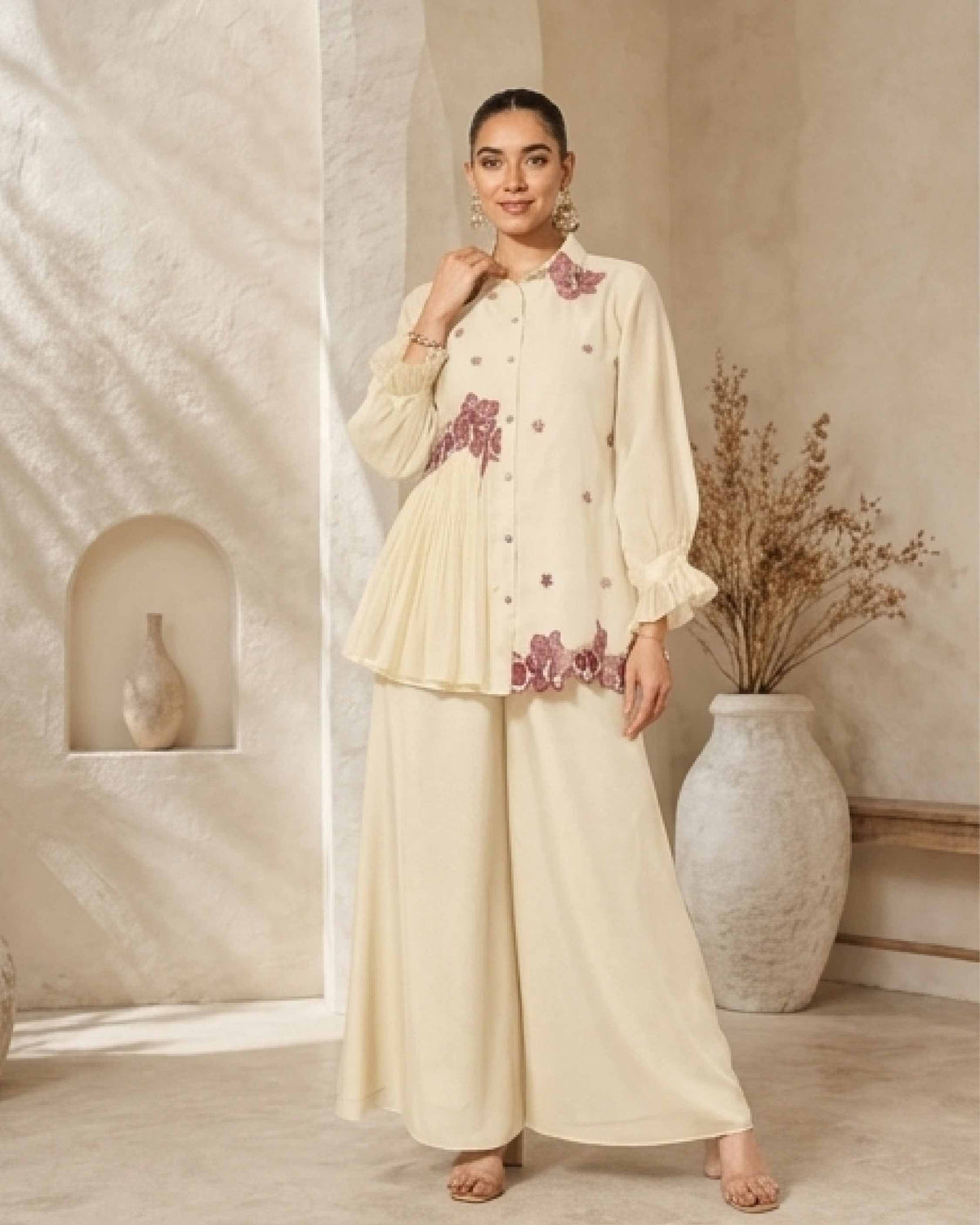 Classy Elegant Most Loved Designer Co-ord set For Women