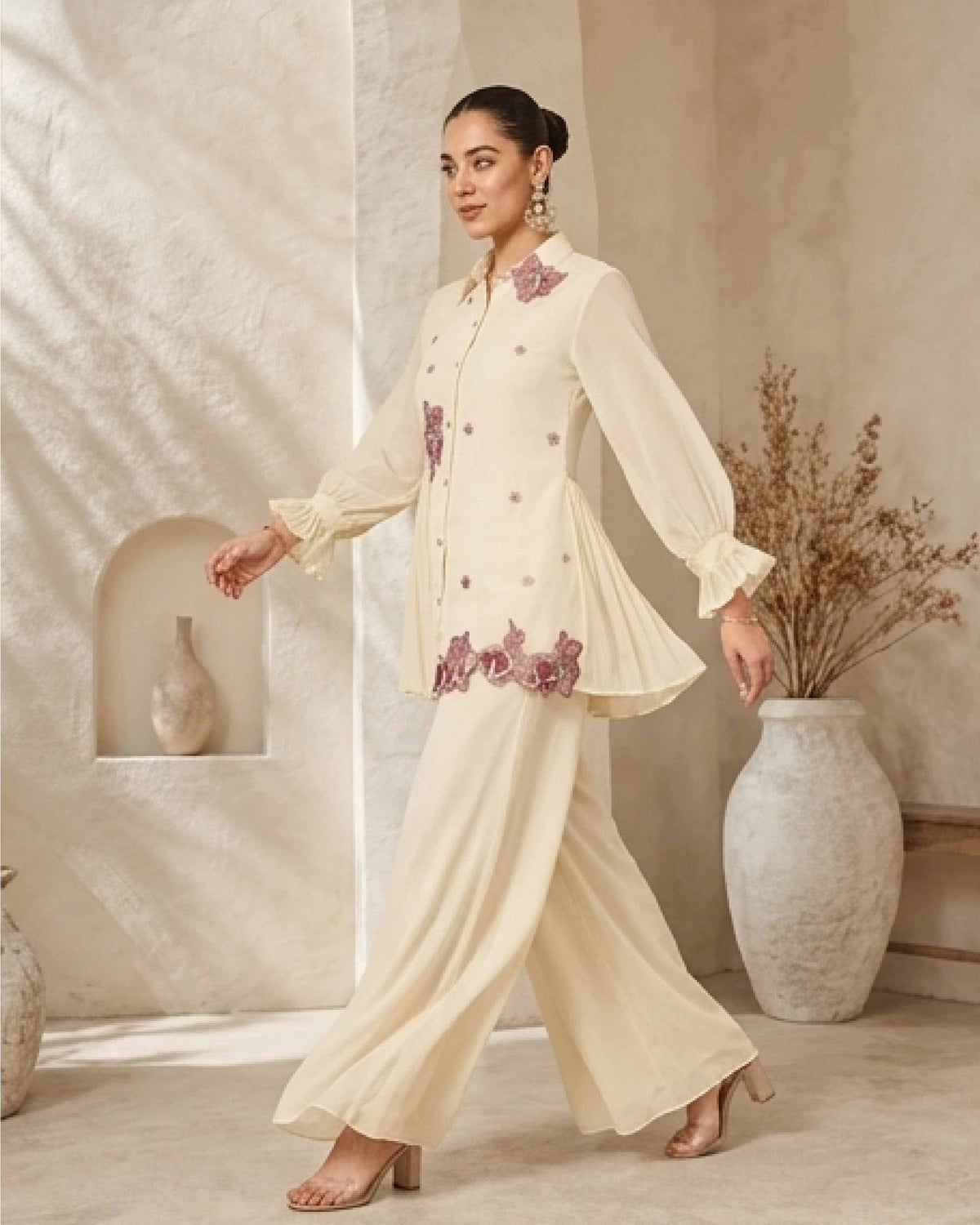 Classy Elegant Most Loved Designer Co-ord set For Women