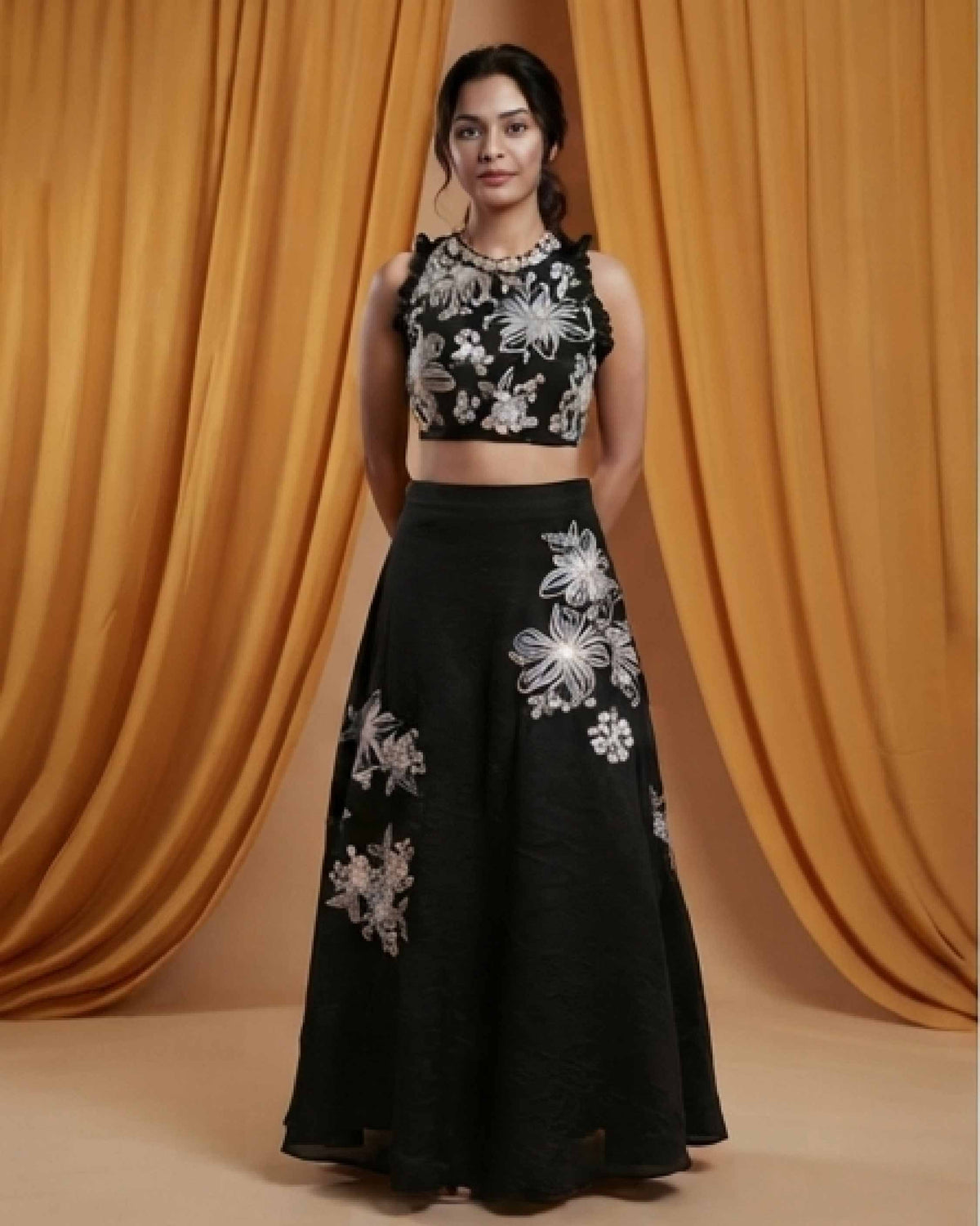 Classy Elegant Most Loved Designer Fusion Wear set For Women