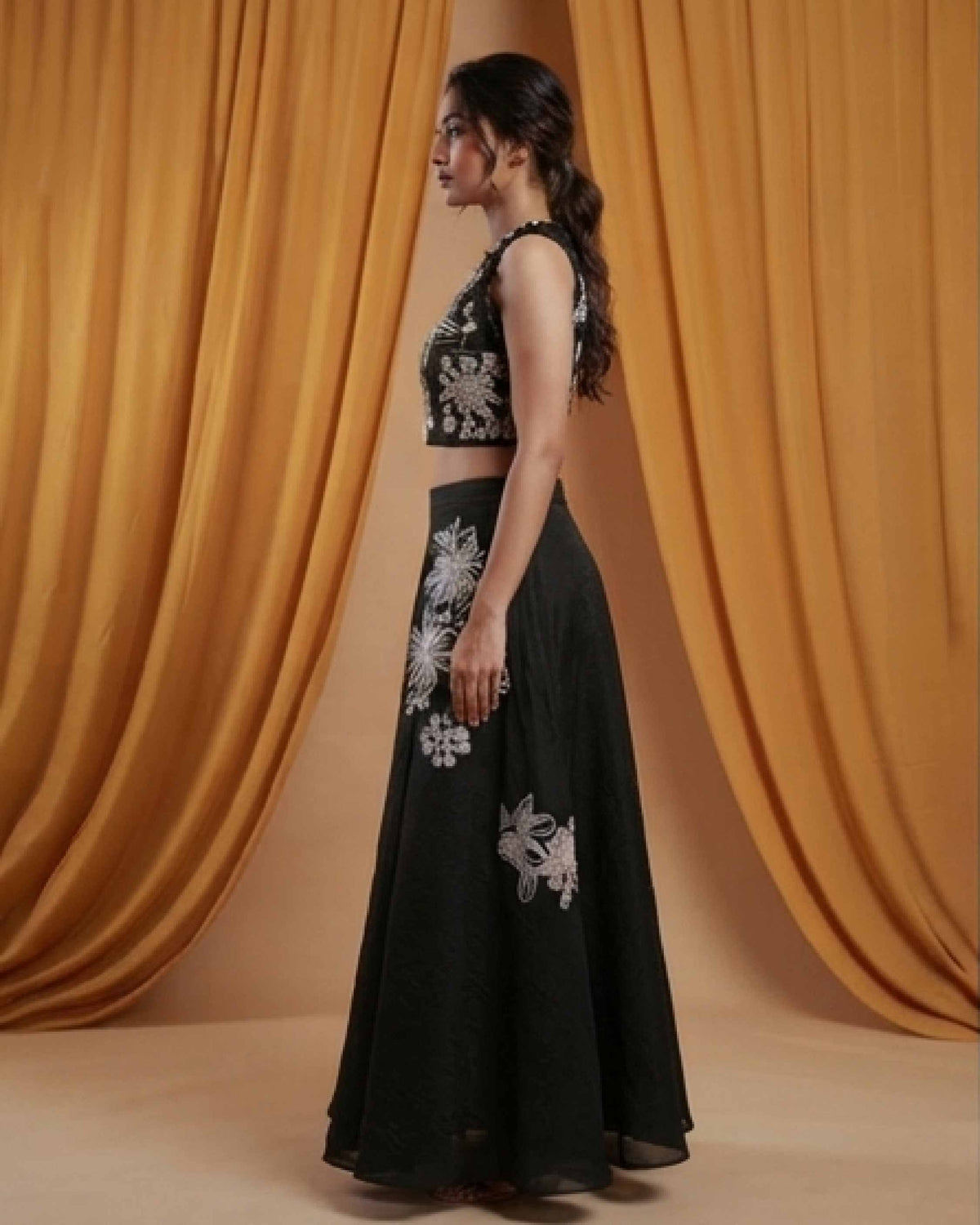 Classy Elegant Most Loved Designer Fusion Wear set For Women
