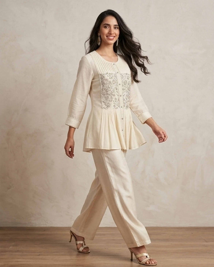 Classy Elegant Most Loved Designer Co-ord set For Women