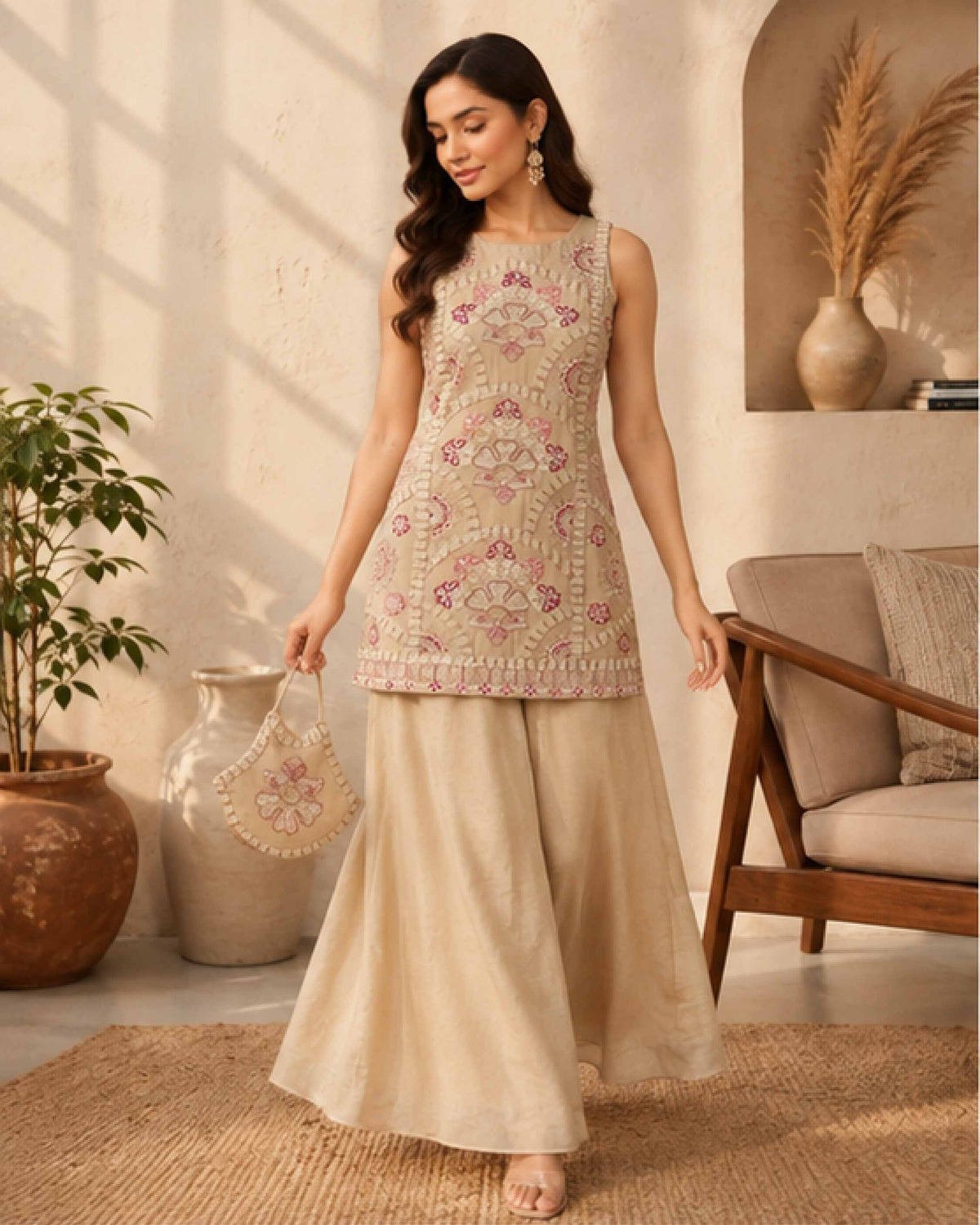 Classy Elegant Most Loved Designer Indo-western wear set For Women