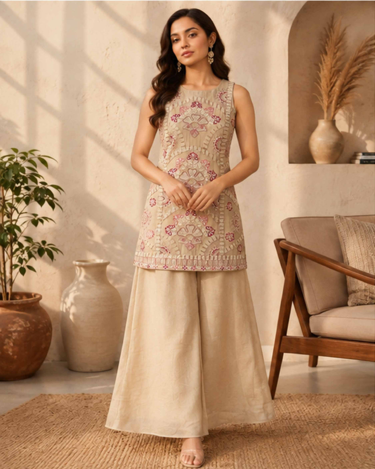 Classy Elegant Most Loved Designer Indo-western wear set For Women