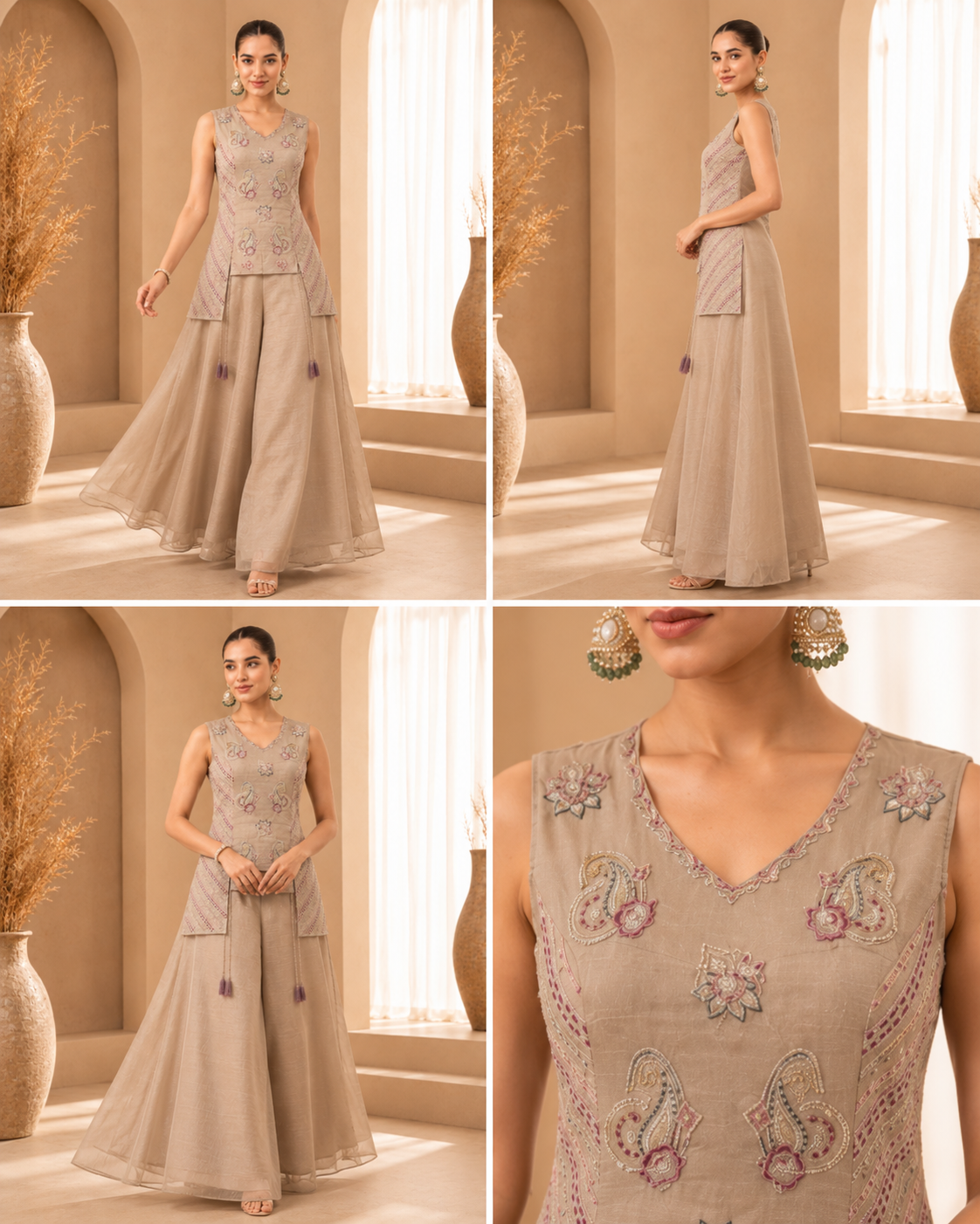 Classy Elegant Most Loved Designer Indo-western wear set For Women