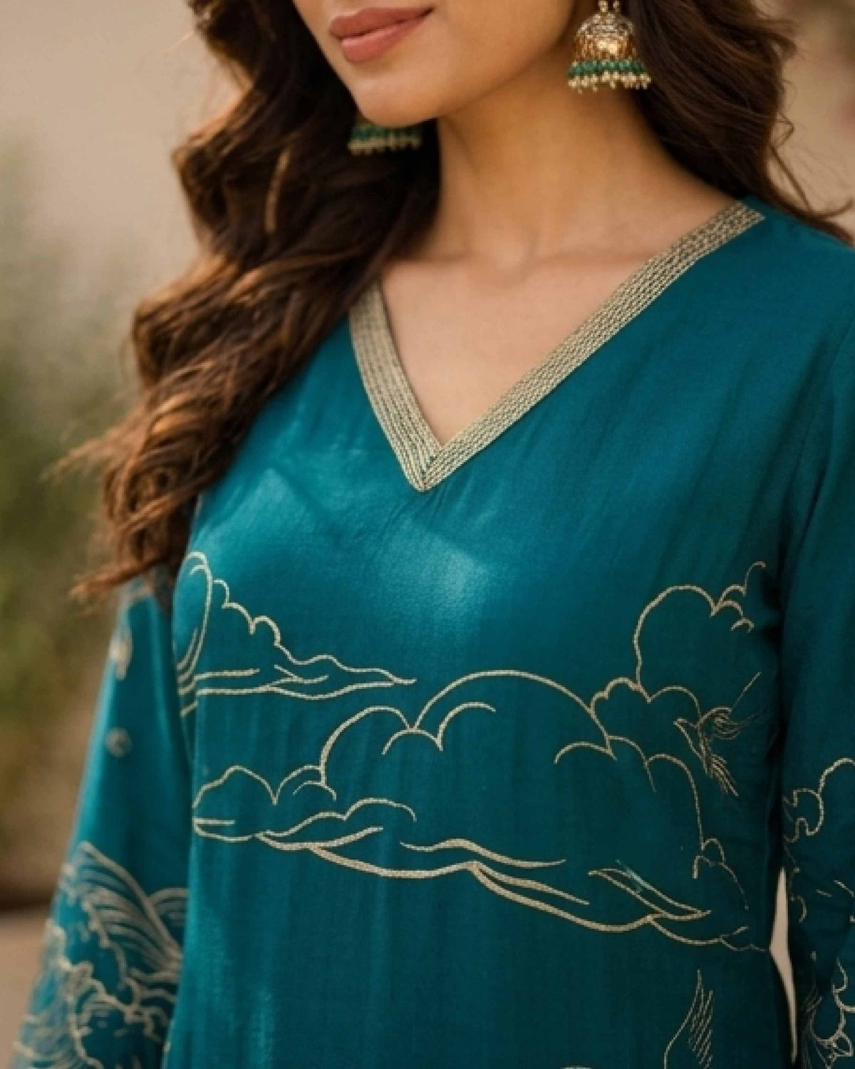Classy Elegant Most Loved Designer Co-ord set For Women