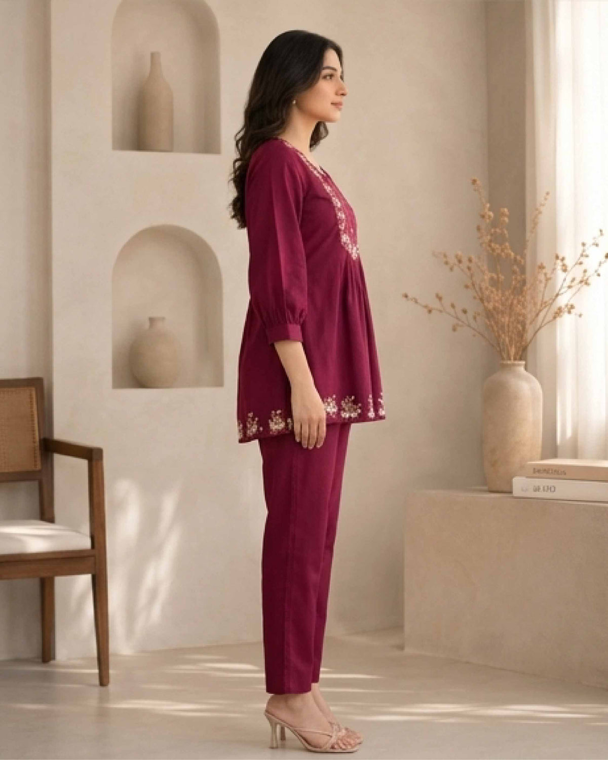 Classy Elegant Most Loved Designer Co-ord set For Women