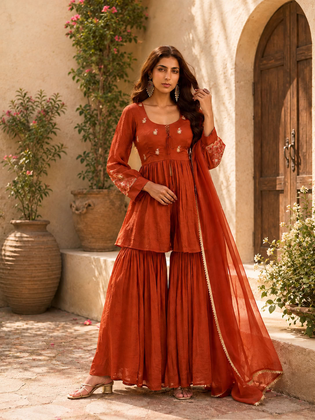 Classy Elegant Most Loved Designer Indo-western wear set For Women