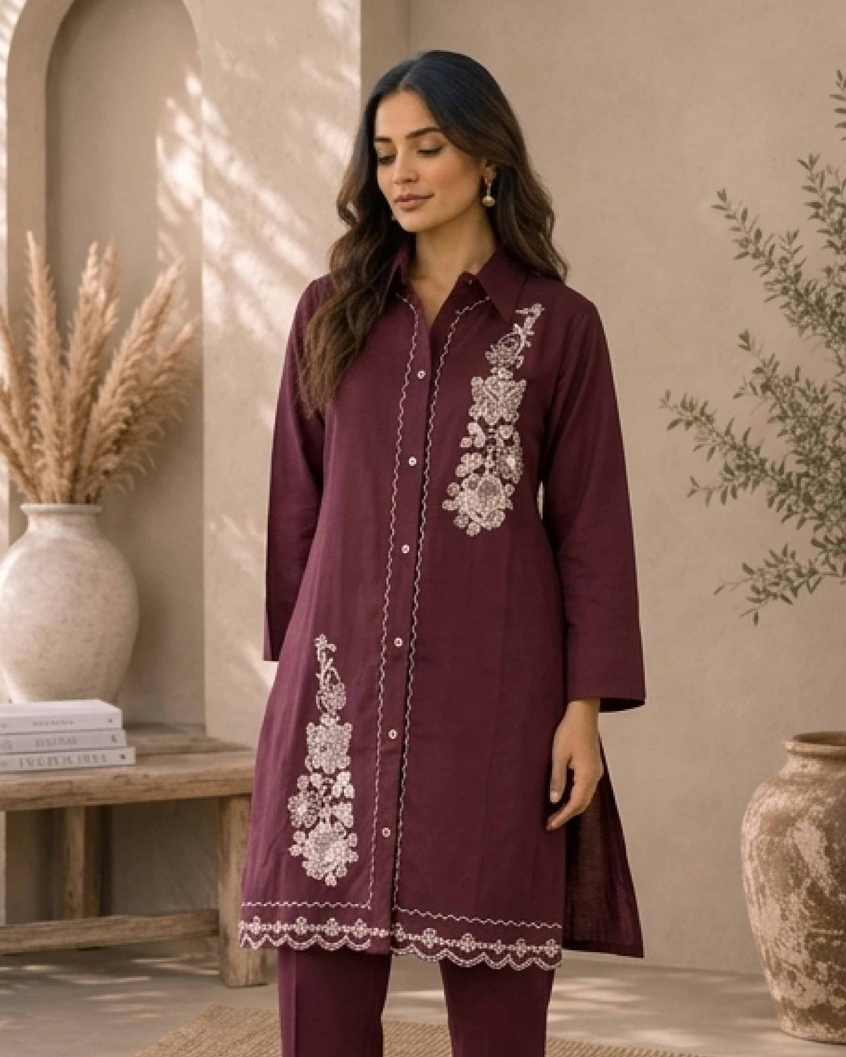 Classy Elegant Most Loved Designer Co-ord set For Women
