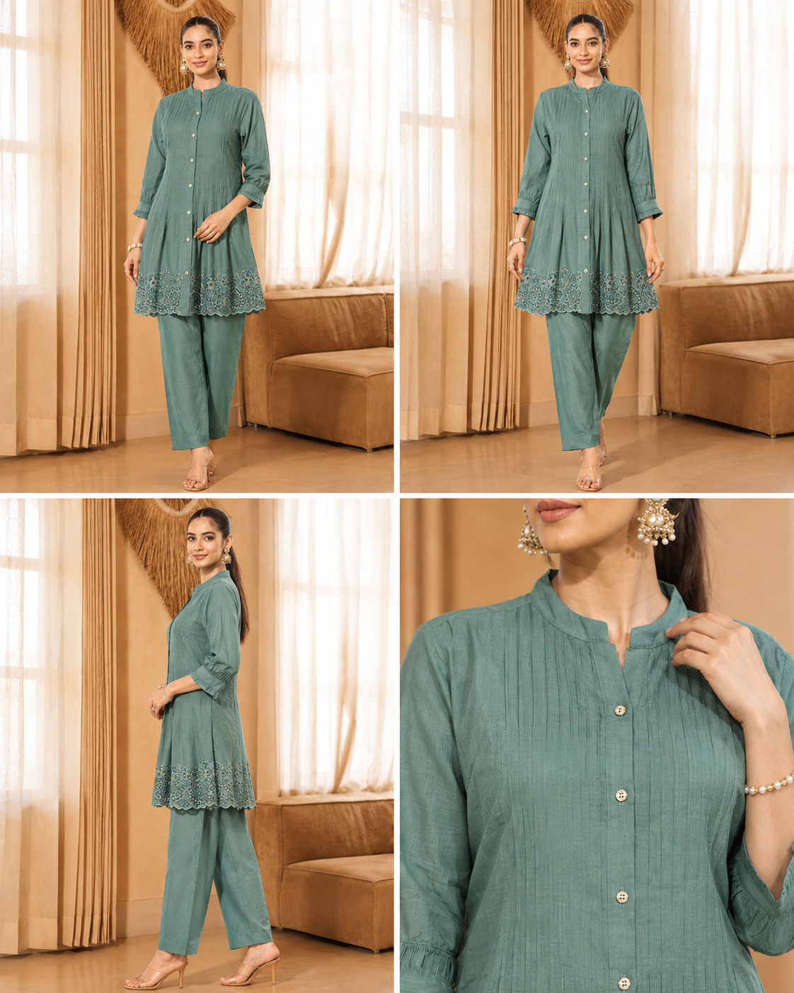 Classy Elegant Most Loved Designer Co-ord set For Women