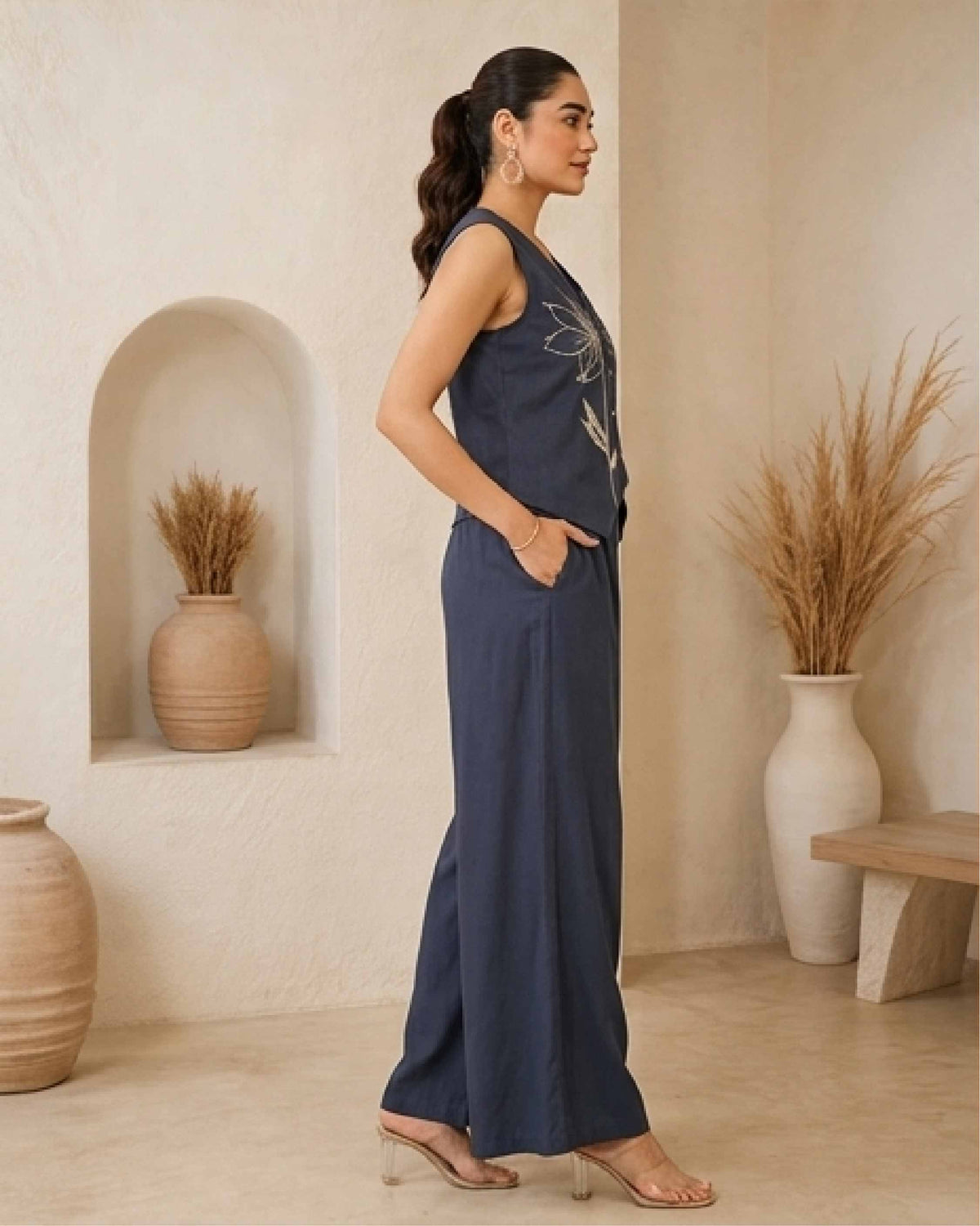 Classy Elegant Most Loved Designer Co-ord set For Women