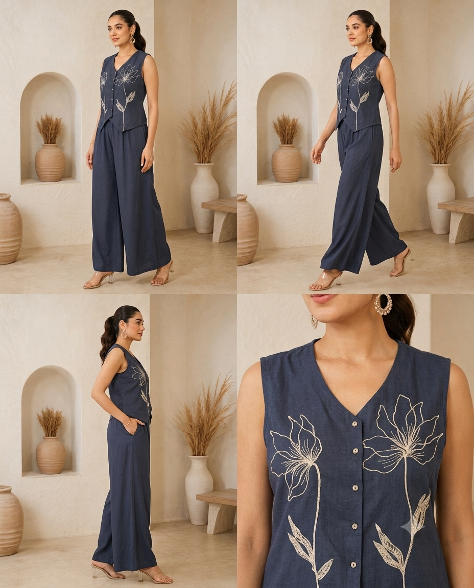 Classy Elegant Most Loved Designer Co-ord set For Women