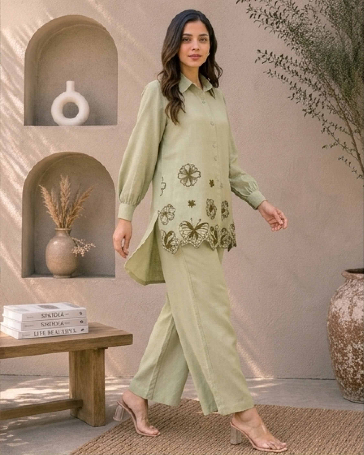 Classy Elegant Most Loved Designer Co-ord set For Women