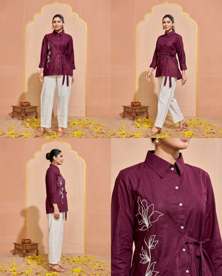Classy Elegant Most Loved Designer Co-ord set For Women