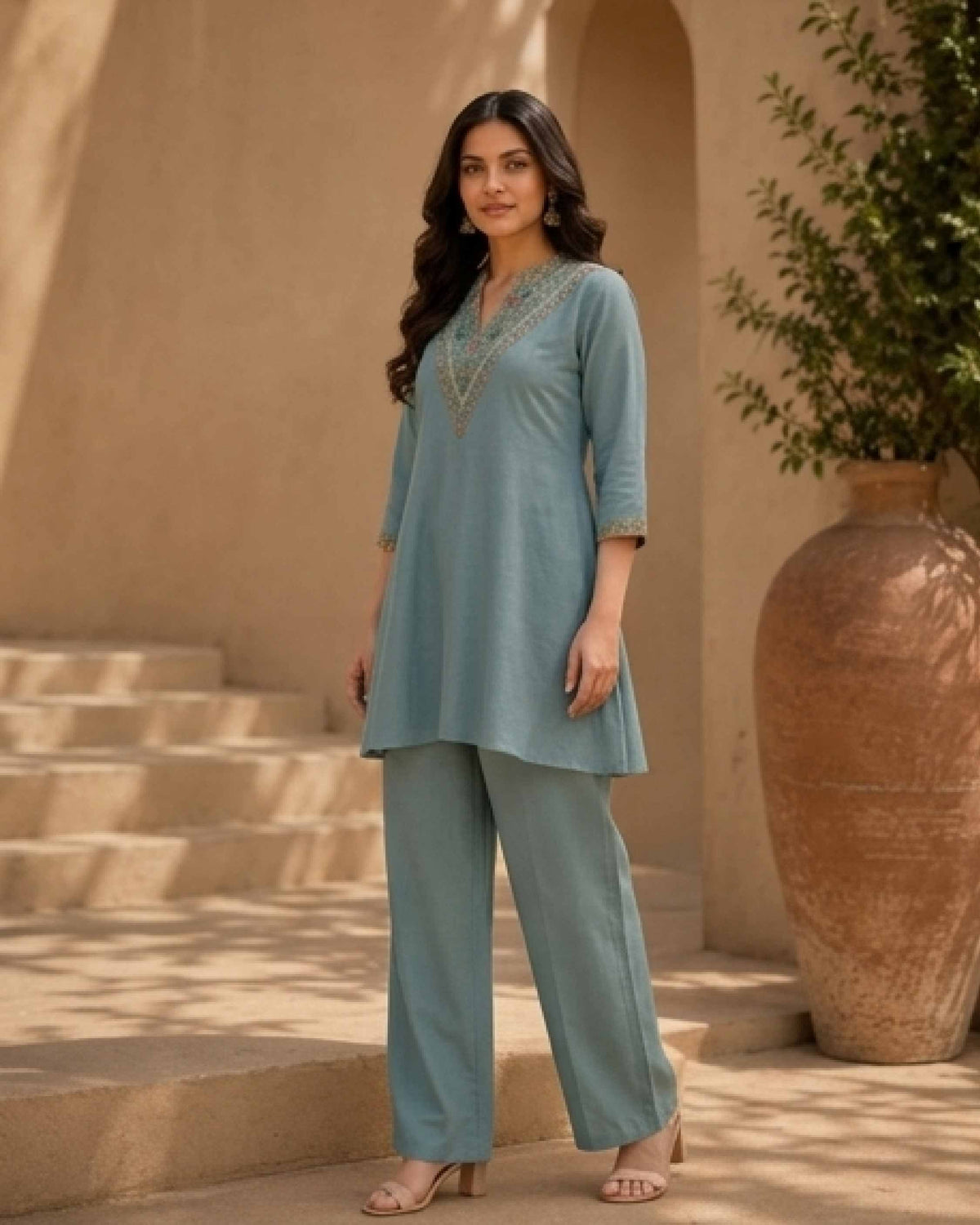Classy Elegant Most Loved Designer Co-ord set For Women