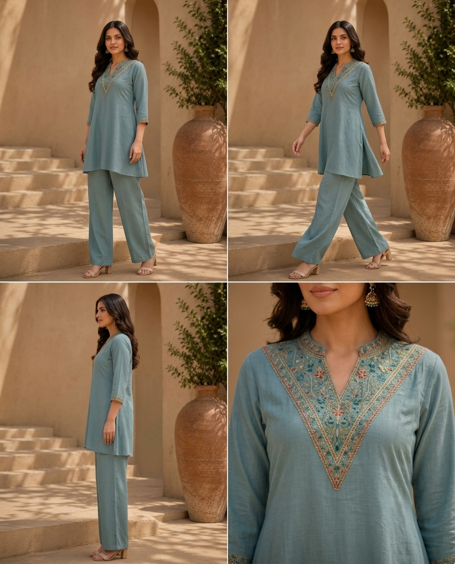Classy Elegant Most Loved Designer Co-ord set For Women