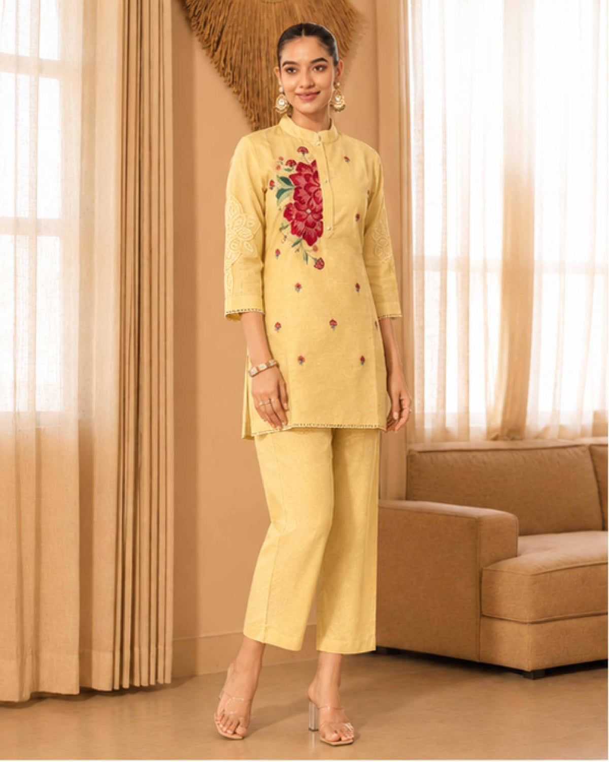 Classy Elegant Most Loved Designer Co-ord set For Women