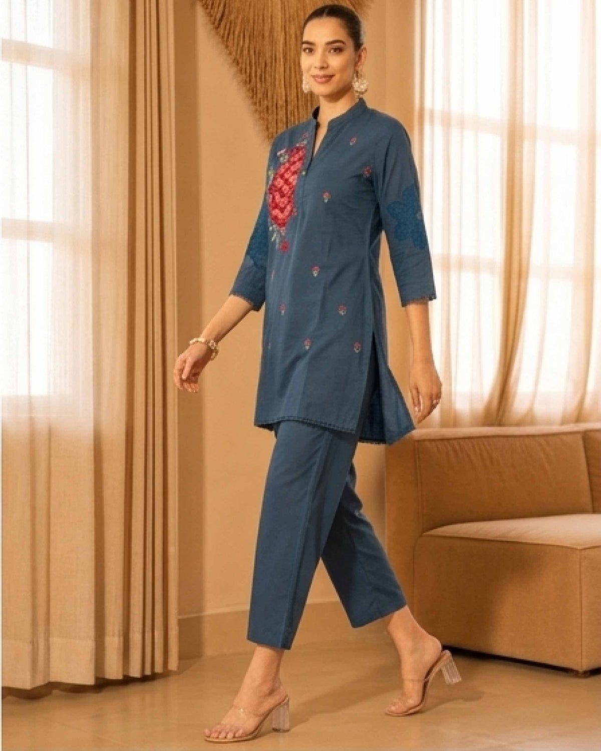 Classy Elegant Most Loved Designer Co-ord set For Women